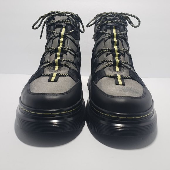 NEW Dr. Martens Boury Casual / Work Boots Lace Up Black Gray Men\'s Size 13 main image 9